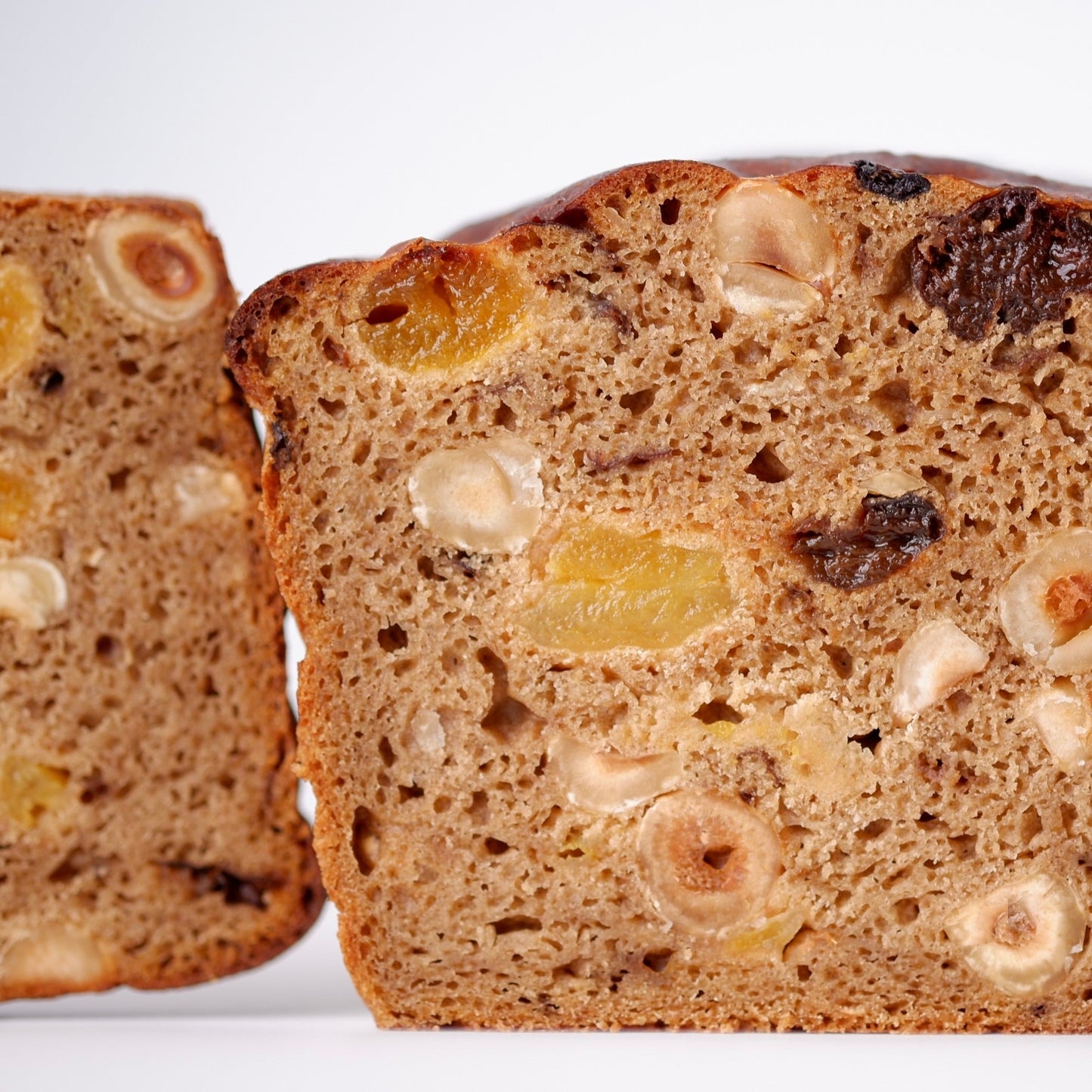 Rye Loaf with Hazelnuts, Prunes and Dried Apricots