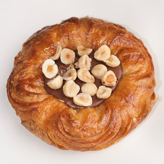 Chocolate and Hazelnut Danish