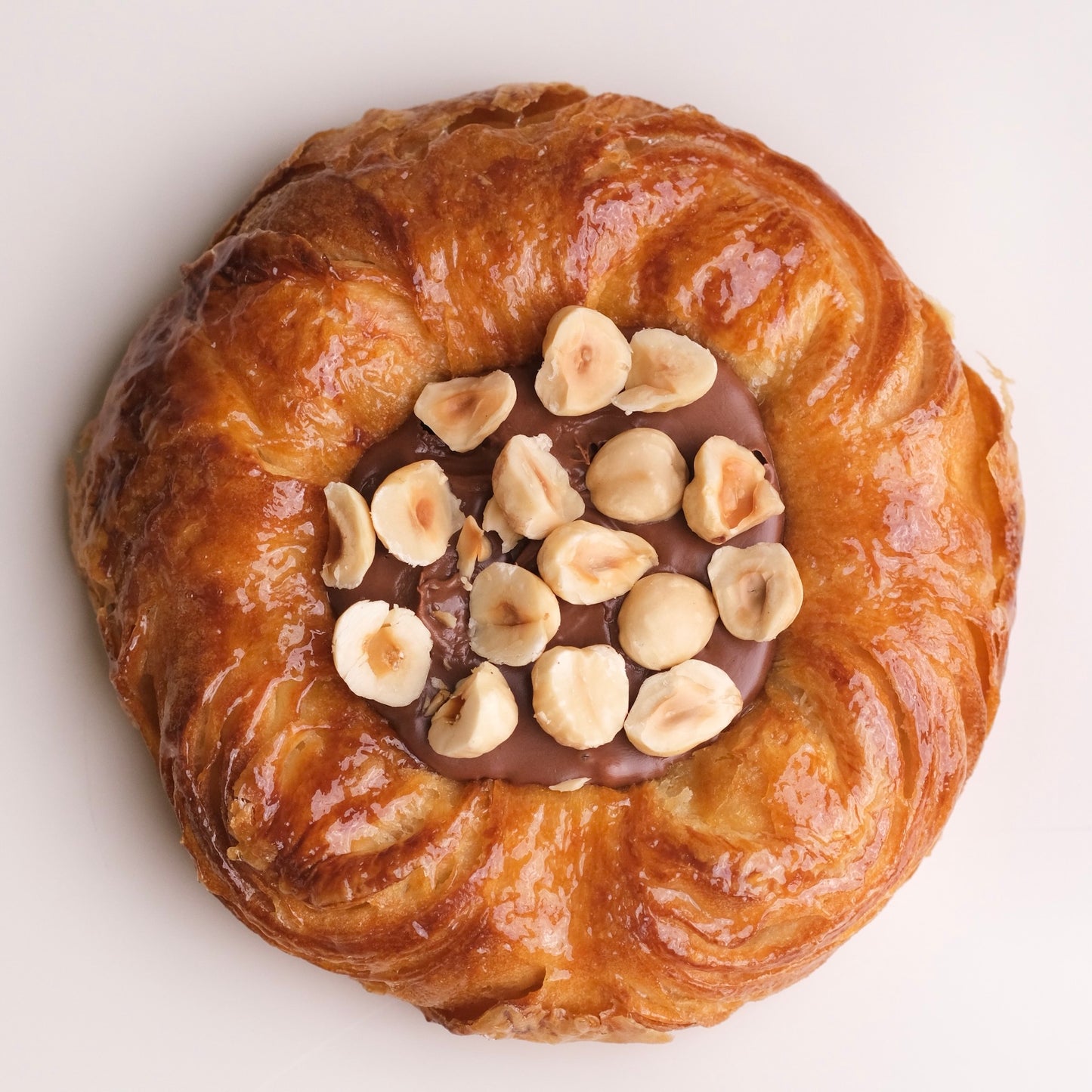 Chocolate and Hazelnut Danish