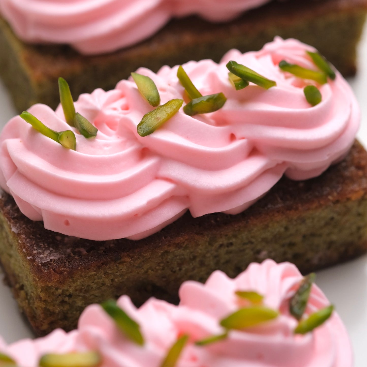 Pistachio and Rose Cake (Serves 8)